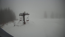 Horní část sjezdovky Skiareálu Ramzová