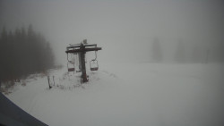 Horní část sjezdovky Skiareálu Ramzová