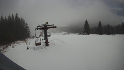 Horní část sjezdovky Skiareálu Ramzová