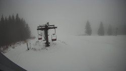 Horní část sjezdovky Skiareálu Ramzová