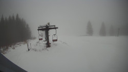 Horní část sjezdovky Skiareálu Ramzová