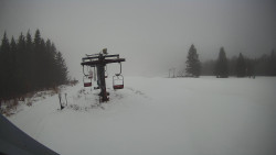 Horní část sjezdovky Skiareálu Ramzová