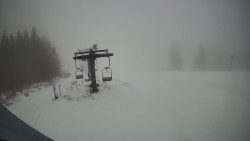 Horní část sjezdovky Skiareálu Ramzová