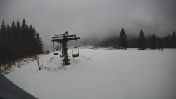 Horní část sjezdovky Skiareálu Ramzová