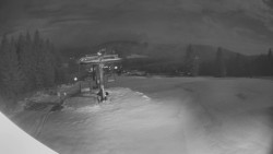 Horní část sjezdovky Skiareálu Ramzová