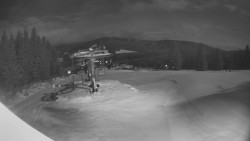 Horní část sjezdovky Skiareálu Ramzová