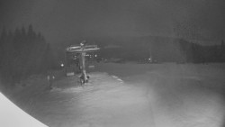 Horní část sjezdovky Skiareálu Ramzová