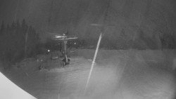 Horní část sjezdovky Skiareálu Ramzová