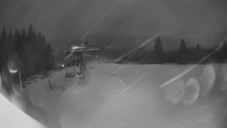 Horní část sjezdovky Skiareálu Ramzová