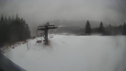 Horní část sjezdovky Skiareálu Ramzová