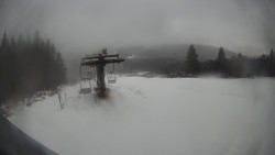 Horní část sjezdovky Skiareálu Ramzová