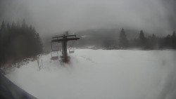 Horní část sjezdovky Skiareálu Ramzová