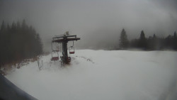 Horní část sjezdovky Skiareálu Ramzová