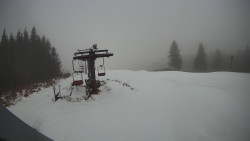 Horní část sjezdovky Skiareálu Ramzová