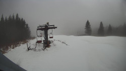 Horní část sjezdovky Skiareálu Ramzová