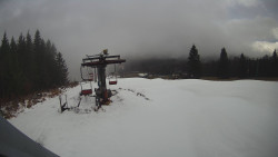 Horní část sjezdovky Skiareálu Ramzová