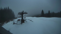 Horní část sjezdovky Skiareálu Ramzová