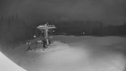 Horní část sjezdovky Skiareálu Ramzová