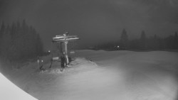 Horní část sjezdovky Skiareálu Ramzová