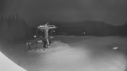 Horní část sjezdovky Skiareálu Ramzová