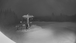 Horní část sjezdovky Skiareálu Ramzová