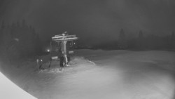 Horní část sjezdovky Skiareálu Ramzová