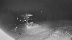 Horní část sjezdovky Skiareálu Ramzová