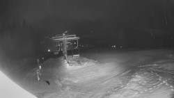 Horní část sjezdovky Skiareálu Ramzová