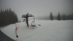 Horní část sjezdovky Skiareálu Ramzová