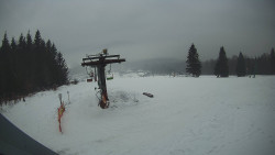 Horní část sjezdovky Skiareálu Ramzová