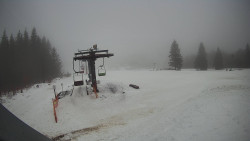 Horní část sjezdovky Skiareálu Ramzová