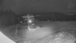 Horní část sjezdovky Skiareálu Ramzová