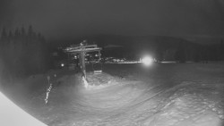 Horní část sjezdovky Skiareálu Ramzová