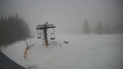 Horní část sjezdovky Skiareálu Ramzová