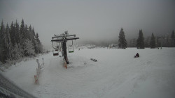 Horní část sjezdovky Skiareálu Ramzová