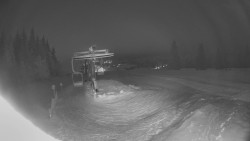 Horní část sjezdovky Skiareálu Ramzová