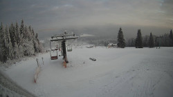 Horní část sjezdovky Skiareálu Ramzová