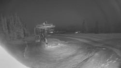 Horní část sjezdovky Skiareálu Ramzová