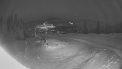 Horní část sjezdovky Skiareálu Ramzová