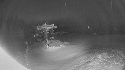 Horní část sjezdovky Skiareálu Ramzová