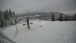 Horní část sjezdovky Skiareálu Ramzová