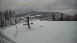 Horní část sjezdovky Skiareálu Ramzová