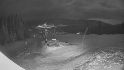 Horní část sjezdovky Skiareálu Ramzová