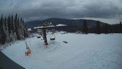 Horní část sjezdovky Skiareálu Ramzová