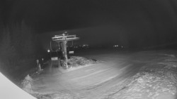 Horní část sjezdovky Skiareálu Ramzová