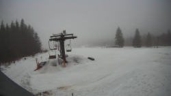 Horní část sjezdovky Skiareálu Ramzová