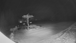 Horní část sjezdovky Skiareálu Ramzová