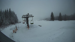 Horní část sjezdovky Skiareálu Ramzová