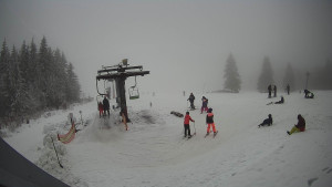 Horské atrakce Ramzová - Horní část sjezdovky Skiareálu Ramzová - 11.2.2026 v 13:00 Horské atrakce Ramzová - Horní část sjezdovky Skiareálu Ramzová - 11.2.2026 v 13:00