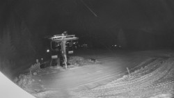 Horní část sjezdovky Skiareálu Ramzová